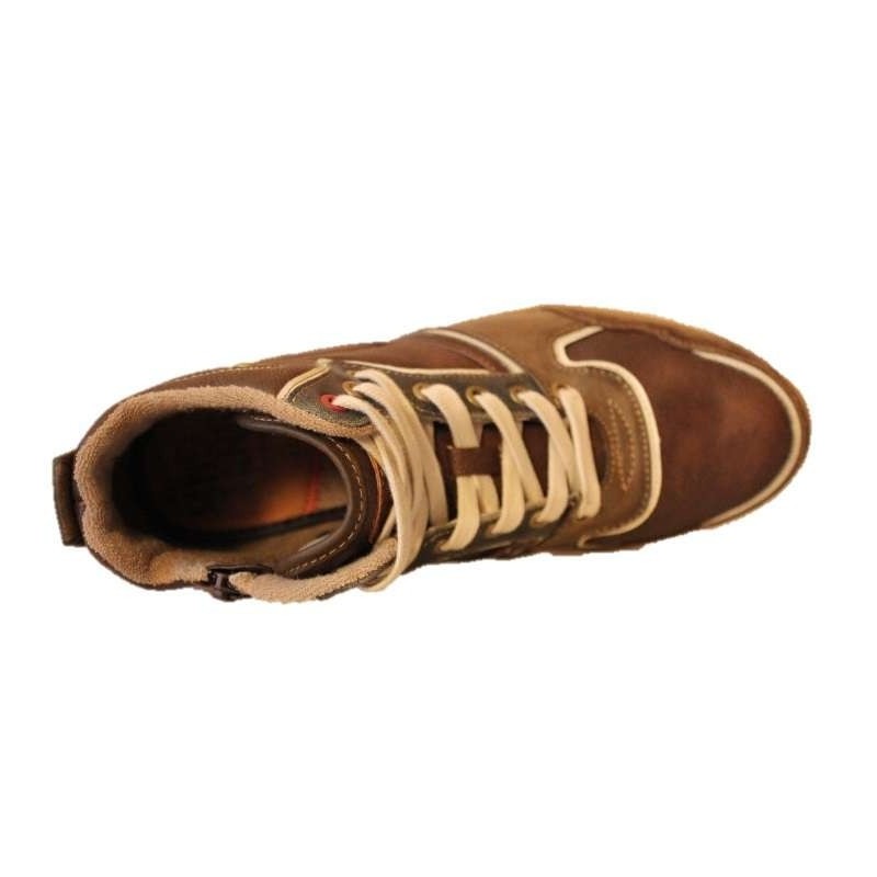 baskets montantes mustang
